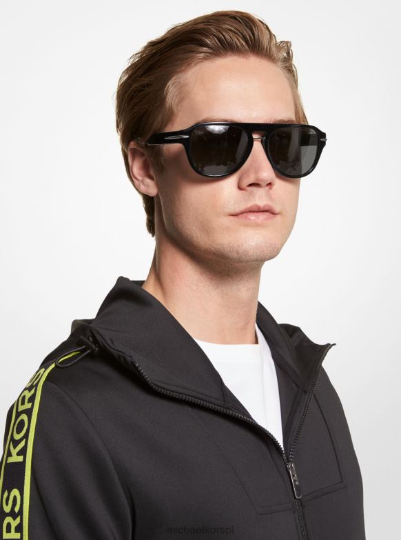 okulary przeciwsłoneczne Burbank kobiety Michael Kors czarny LHN662653 Akcesoria