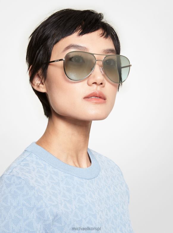 okulary przeciwsłoneczne Kona kobiety Michael Kors turkus LHN662588 Akcesoria