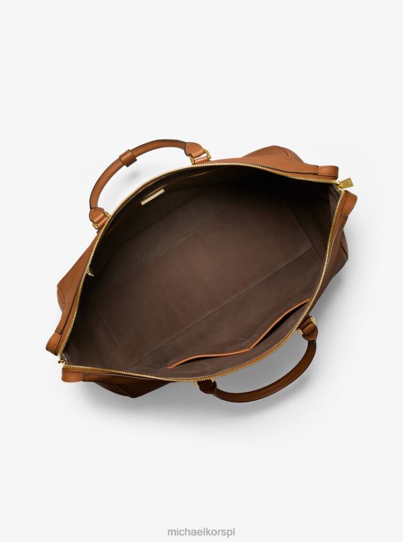 Skórzana torba marynarska z kolekcji mkc x 007 bond kobiety Michael Kors bagaż LHN663811 Akcesoria