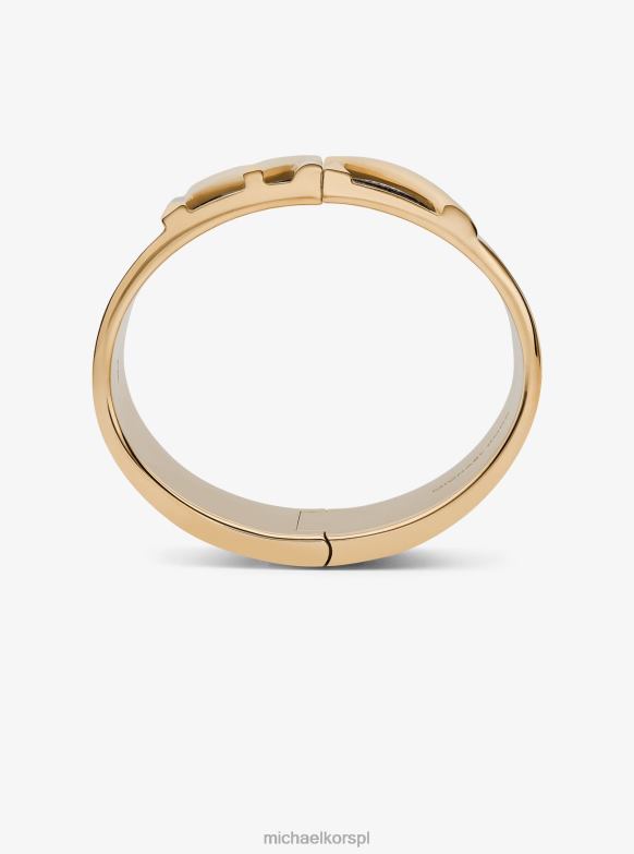 Bransoletka z logo fulton w kolorze złotym kobiety Michael Kors brązowy LHN662470 biżuteria