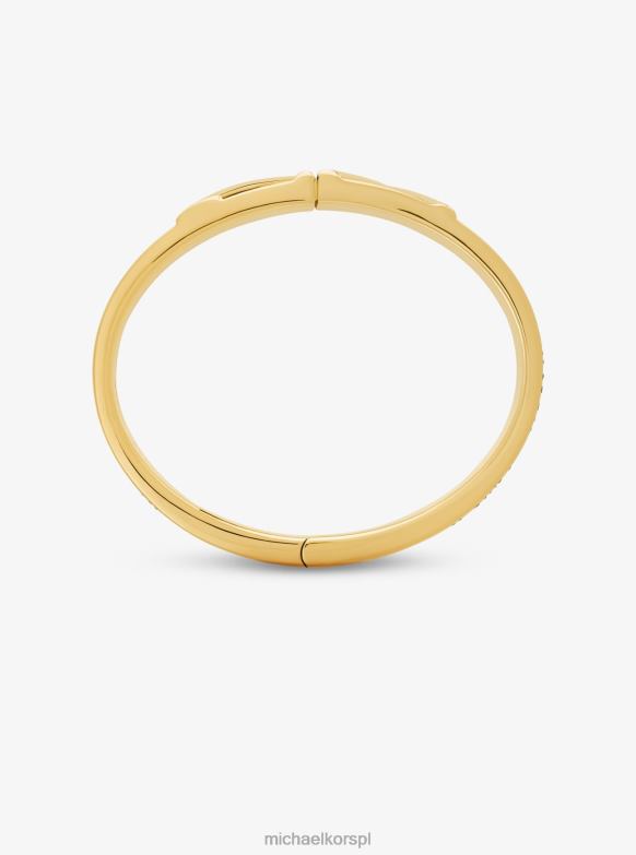 Bransoletka z logo w kolorze mott kobiety Michael Kors brązowy LHN662481 biżuteria