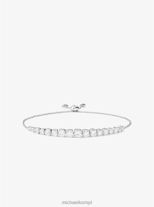srebrna bransoletka tenisowa typu slider kobiety Michael Kors srebro LHN662454 biżuteria