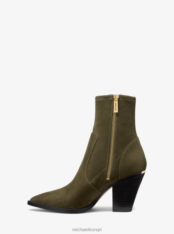 Botki Dover ze sztucznego zamszu kobiety Michael Kors Oliwa LHN662102 buty