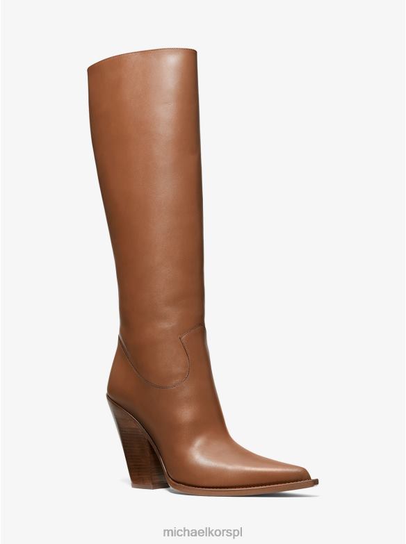 Skórzane buty Gwen z kolekcji kobiety Michael Kors bagaż LHN662170 buty