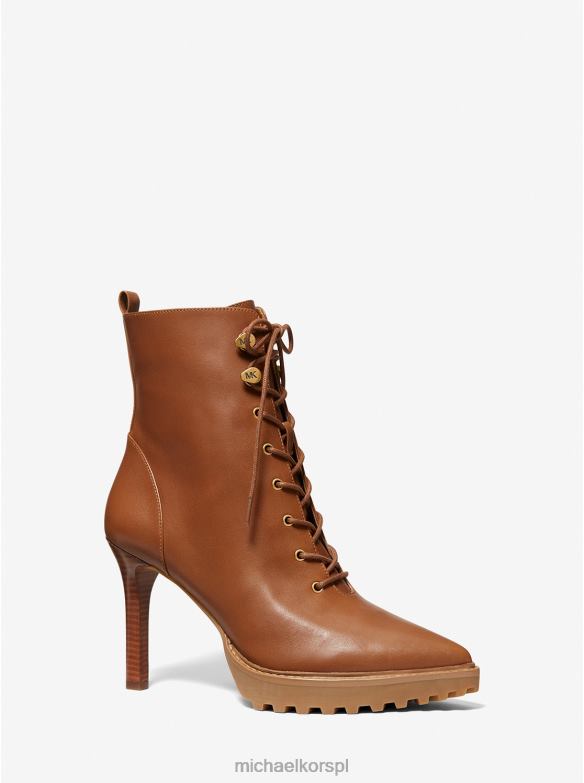 Sznurowane buty ze skóry Kyle kobiety Michael Kors bagaż LHN662093 buty