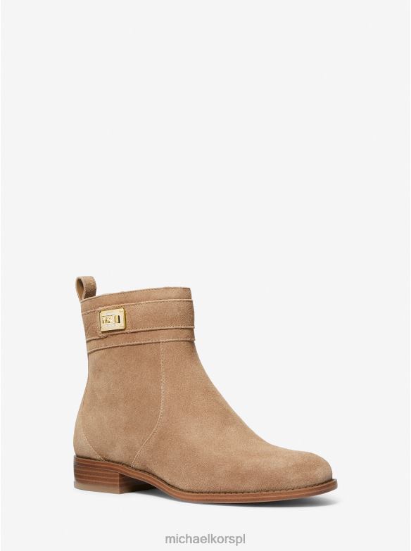 Zamszowe botki Padma kobiety Michael Kors łuska LHN662164 buty
