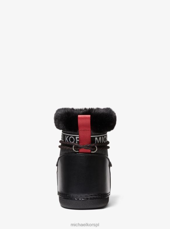 Śniegowce z logo Zelda kobiety Michael Kors czarny LHN662115 buty