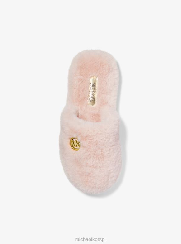 Pantofelek Alexis ze sztucznego futra kobiety Michael Kors kwitnąć LHN662341 buty