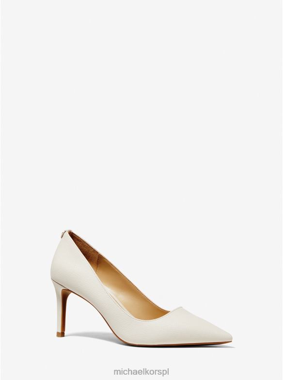 Czółenka alina flex ze sztucznej skóry saffiano kobiety Michael Kors To krem LHN662298 buty