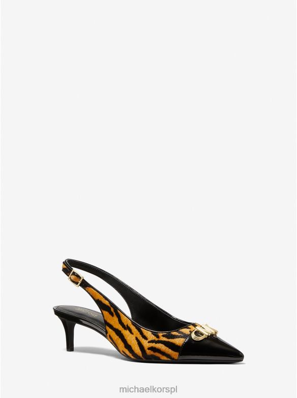 Pompka do włosów cielęcych Parker Flex z nadrukiem tygrysa kobiety Michael Kors aksamitka LHN662296 buty