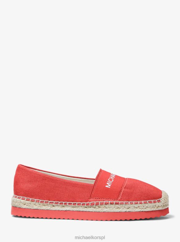 Wsuwane płócienne espadryle z logo Vicky kobiety Michael Kors sangrię LHN662258 buty