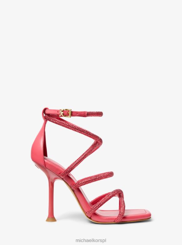 Ozdobione sandały do ​​nurkowania i sztucznej skóry imani kobiety Michael Kors pelargonia LHN661989 buty