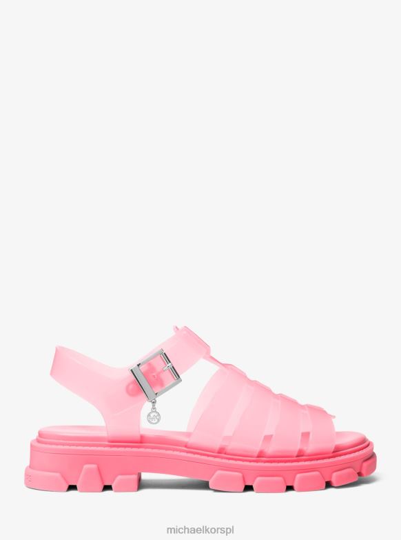 Sandały Jagger z PCV kobiety Michael Kors pelargonia LHN661985 buty