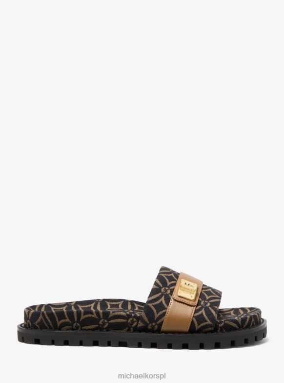 Żakardowe sandały z logo Padma kobiety Michael Kors łuska multi LHN661927 buty