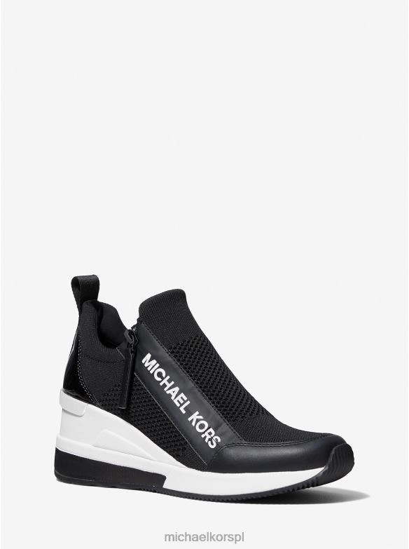 Trenażery z elastycznej dzianiny Willis kobiety Michael Kors czarny LHN661713 buty