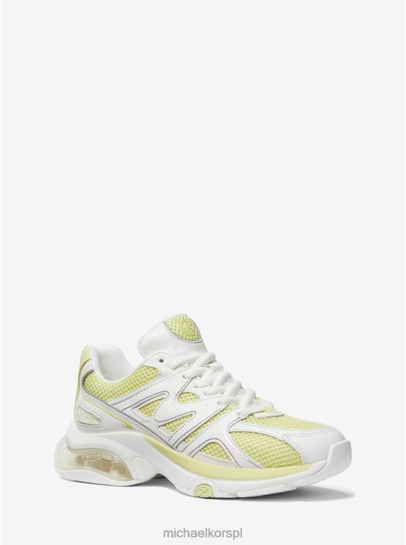 zestaw ekstremalnych siatkowych i skórzanych butów treningowych kobiety Michael Kors Yuzu Multi LHN661774 buty