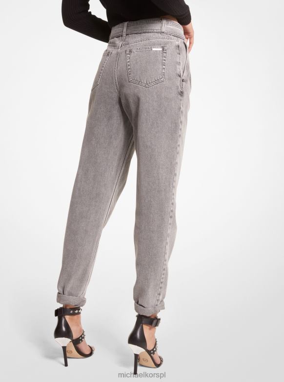dżinsy z paskiem kobiety Michael Kors mycie betonu LHN66501 odzież