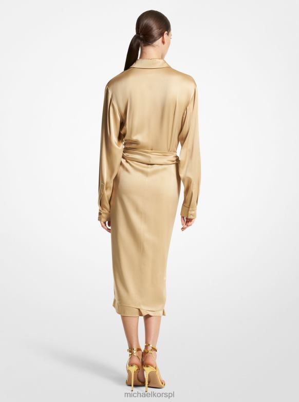 Kolekcja koszuli Charmeuse Sarong kobiety Michael Kors wydma LHN663468 odzież