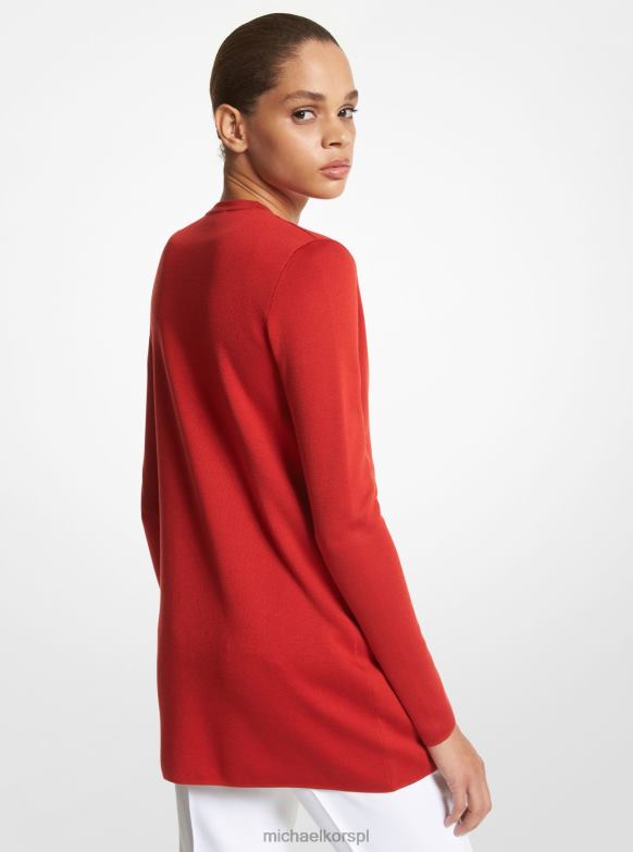 Jedwabny kardigan z kolekcji Bette kobiety Michael Kors MAK LHN663490 odzież