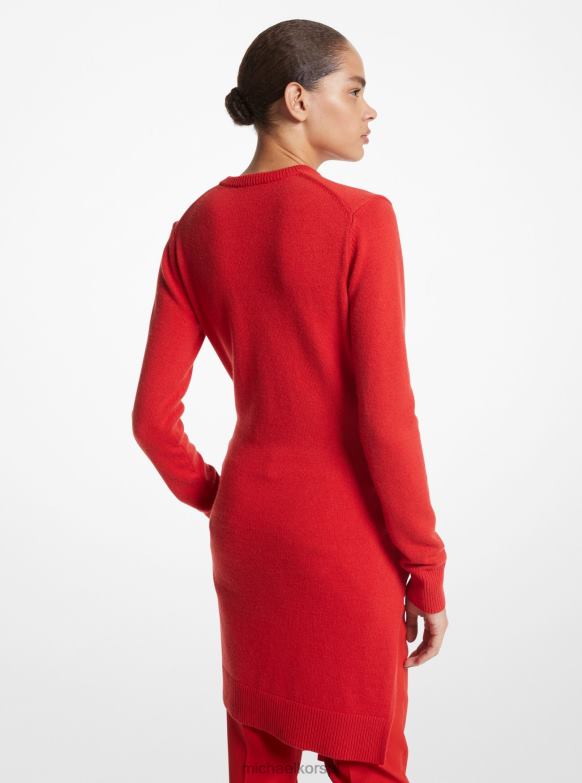 Kolekcja sweterków z kaszmirowego szalika kobiety Michael Kors MAK LHN663486 odzież