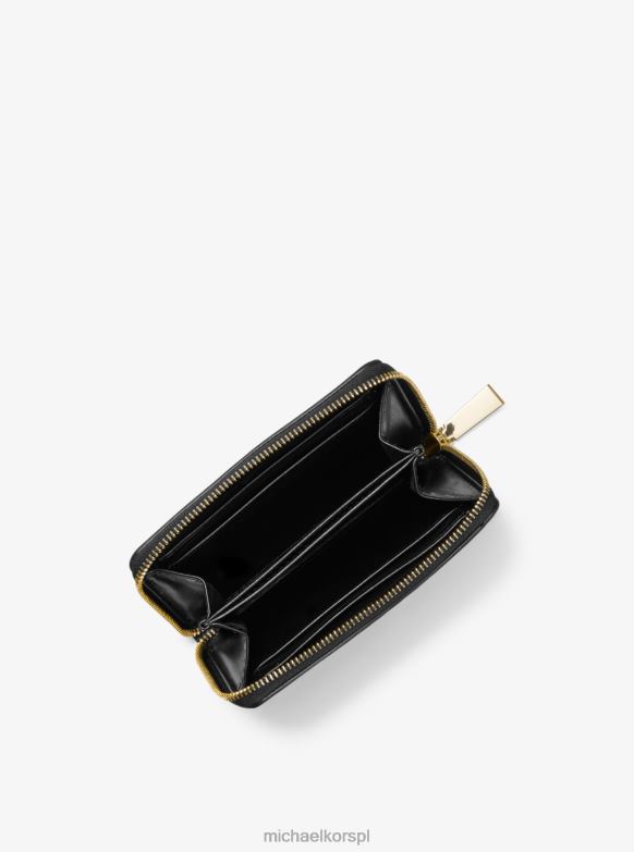 mały portfel z włosia cielęcego w panterkę kobiety Michael Kors toffi LHN661655 Akcesoria