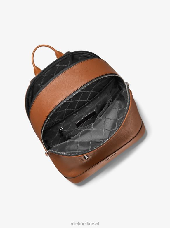 Hudson Slim skórzany plecak z kamienistej skóry kobiety Michael Kors bagaż LHN661266 Akcesoria