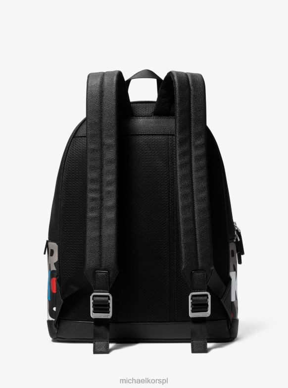 Plecak dojazdowy z logo firmy Cooper kobiety Michael Kors czerwony multi LHN661277 Akcesoria