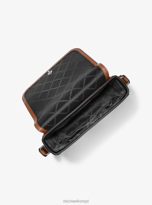 Astor średniej wielkości skórzana torba listonoszka nabijana ćwiekami kobiety Michael Kors bagaż LHN66784 Akcesoria