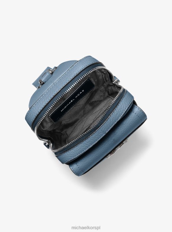 Chusta Hudson ze skóry żwirowej kobiety Michael Kors dżinsowa LHN66796 Akcesoria