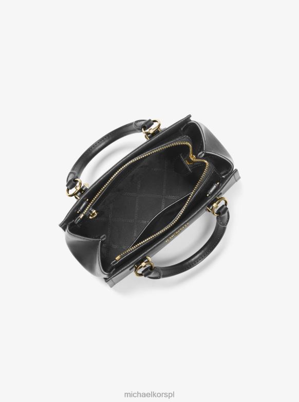 Mała torebka na ramię Marilyn ze skóry saffiano kobiety Michael Kors czarny LHN66645 Akcesoria