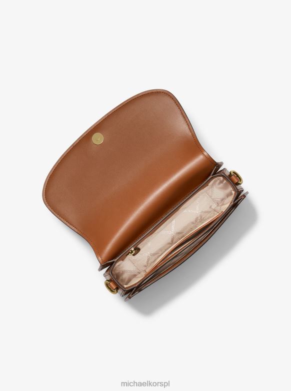 Mila średniej wielkości skórzana torba listonoszka kobiety Michael Kors bagaż LHN66663 Akcesoria