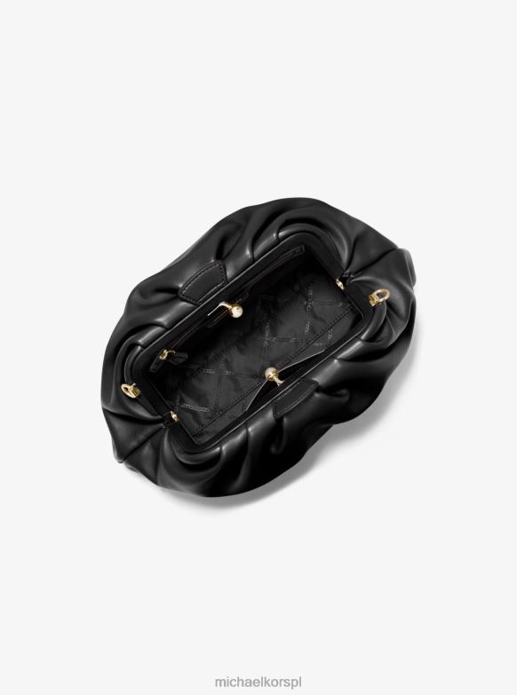 Nola mała torebka na ramię ze sztucznej skóry kobiety Michael Kors czarny LHN66986 Akcesoria