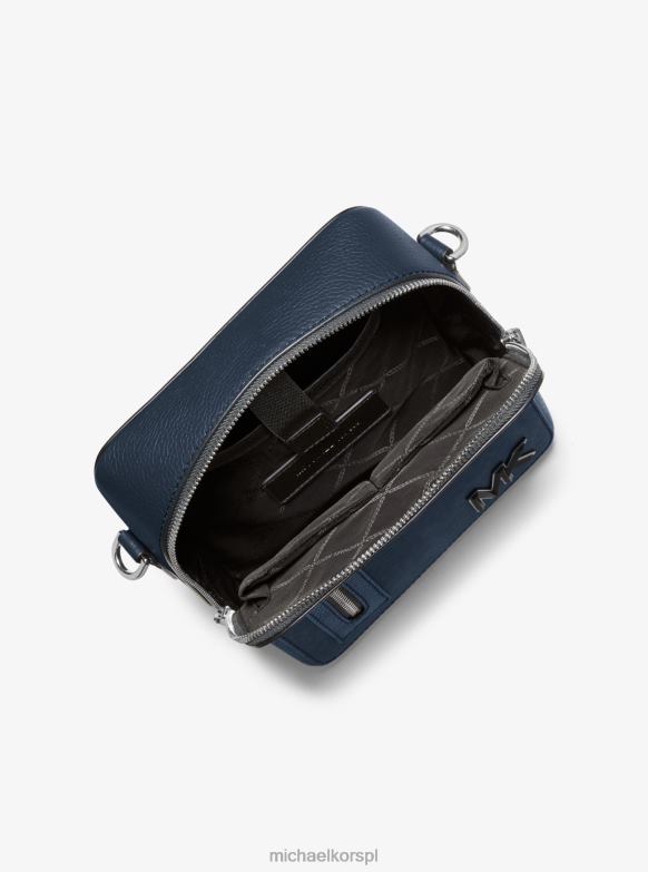 Torba lotnicza ze skóry Hudson kobiety Michael Kors marynarka wojenna LHN66954 Akcesoria