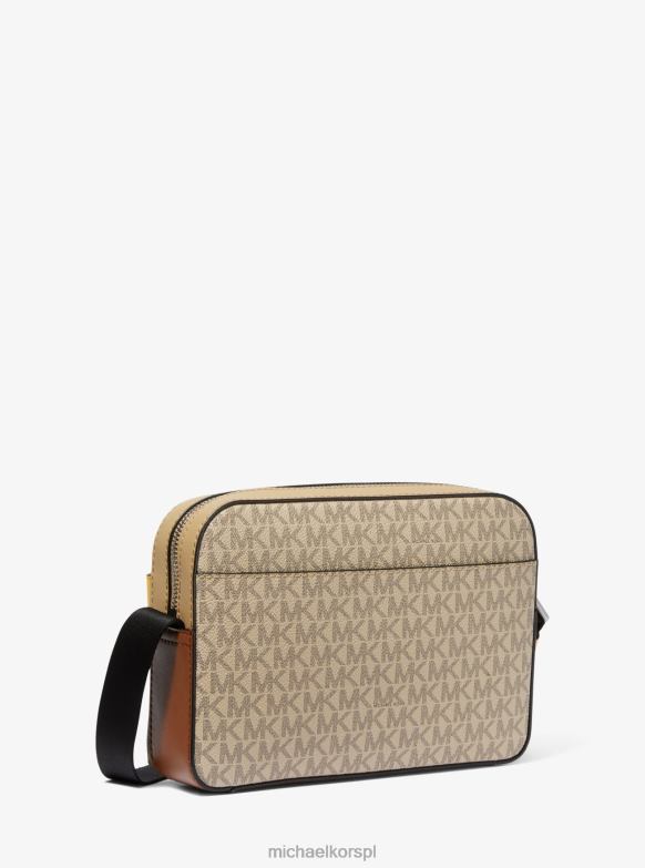 Torba na aparat z logo Cooper kobiety Michael Kors żółty LHN66808 Akcesoria