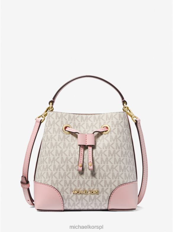 Torba typu Bucket z małym logo Mercer kobiety Michael Kors pwd blsh mlt LHN66913 Akcesoria