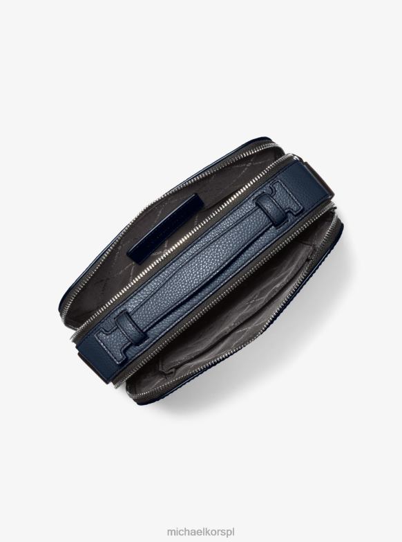 Torebka na ramię ze skóry miedzianej kobiety Michael Kors marynarka wojenna LHN66807 Akcesoria