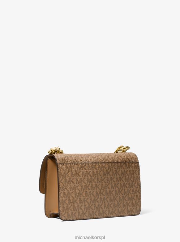 Wrzosowa, bardzo mała torba na ramię z logo kobiety Michael Kors łuska LHN66978 Akcesoria