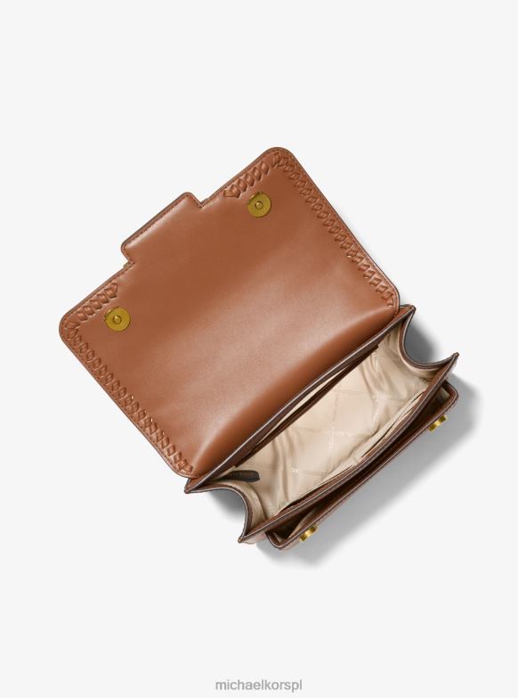 Wrzosowa duża skórzana torba na ramię kobiety Michael Kors bagaż LHN66892 Akcesoria