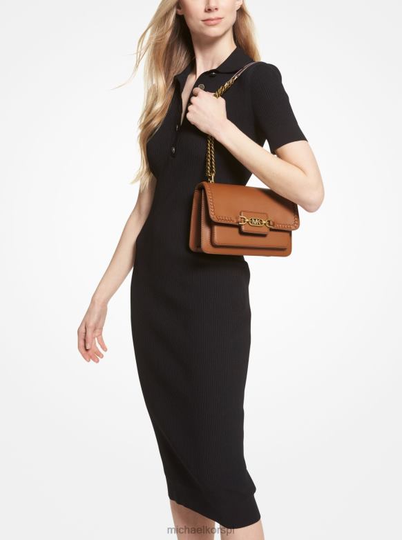 Wrzosowa duża skórzana torba na ramię kobiety Michael Kors bagaż LHN66892 Akcesoria