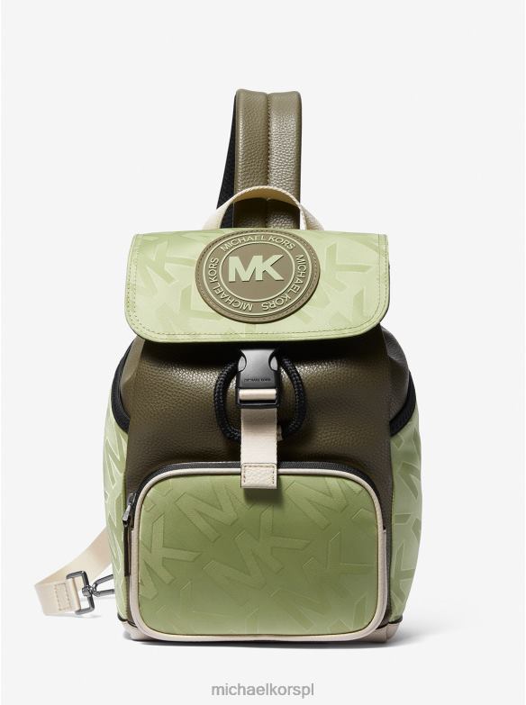 Żakardowa nylonowa torba na ramię z logo Kent kobiety Michael Kors To mędrzec LHN66789 Akcesoria