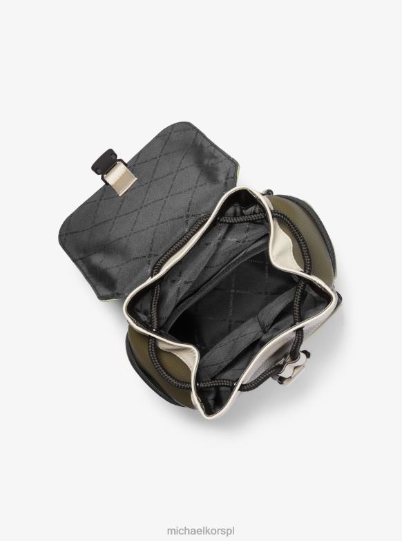 Żakardowa nylonowa torba na ramię z logo Kent kobiety Michael Kors To mędrzec LHN66789 Akcesoria