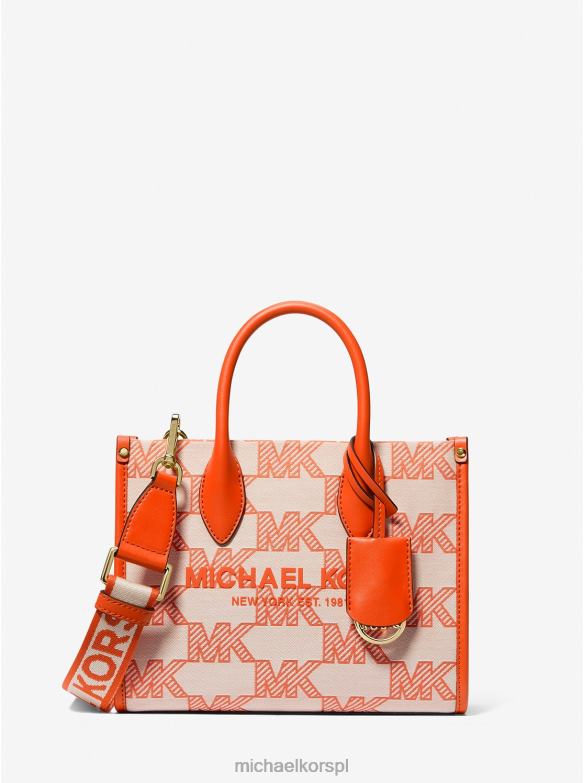 Żakardowa torba na ramię z małym logo firmy Mirella kobiety Michael Kors MAK LHN66665 Akcesoria