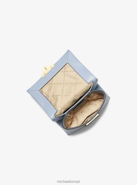 cece mała torebka na ramię ze sztucznej skóry kobiety Michael Kors jasnoniebieskie LHN66905 Akcesoria
