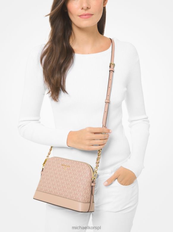 duża torba na ramię z logo Dome kobiety Michael Kors balet LHN66932 Akcesoria