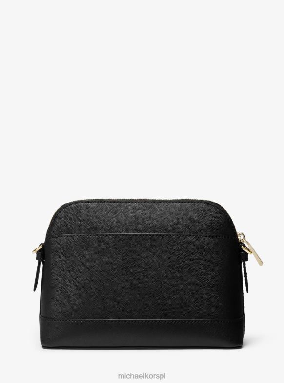 duża torba na ramię ze skóry saffiano kobiety Michael Kors czarny LHN661016 Akcesoria