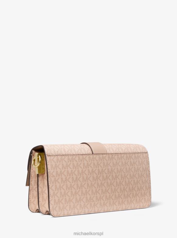 Średnia torba na ramię z logo Greenwich kobiety Michael Kors balet LHN66928 Akcesoria