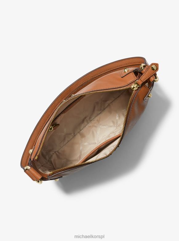 Astor duża, skórzana torba na ramię nabijana ćwiekami kobiety Michael Kors bagaż LHN661291 Akcesoria