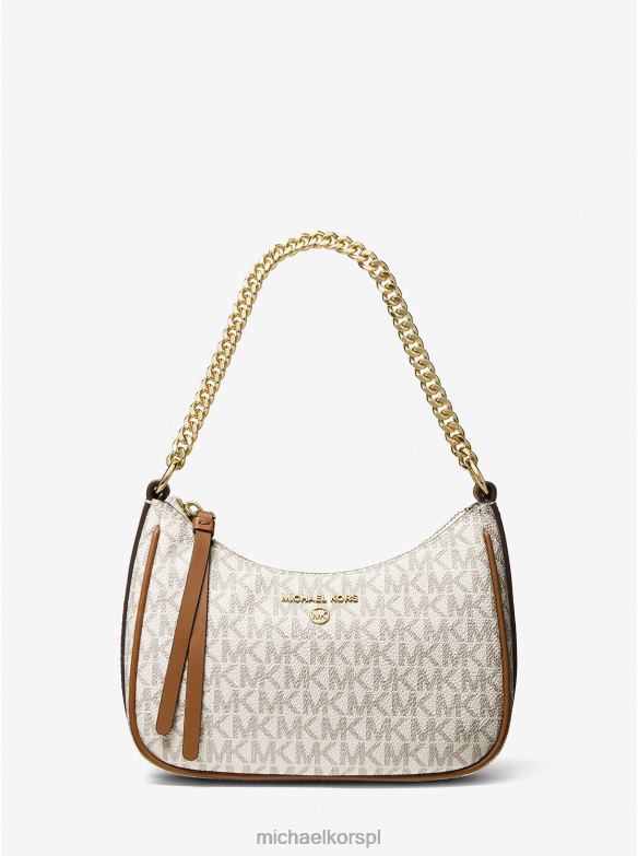 Mała kieszonka z logo Jet Set kobiety Michael Kors wanilia/żołądź LHN661374 Akcesoria