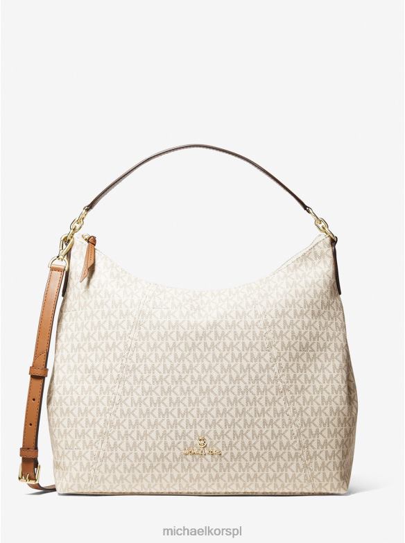 Sienna duża torba na ramię z logo kobiety Michael Kors wanilia/żołądź LHN661388 Akcesoria