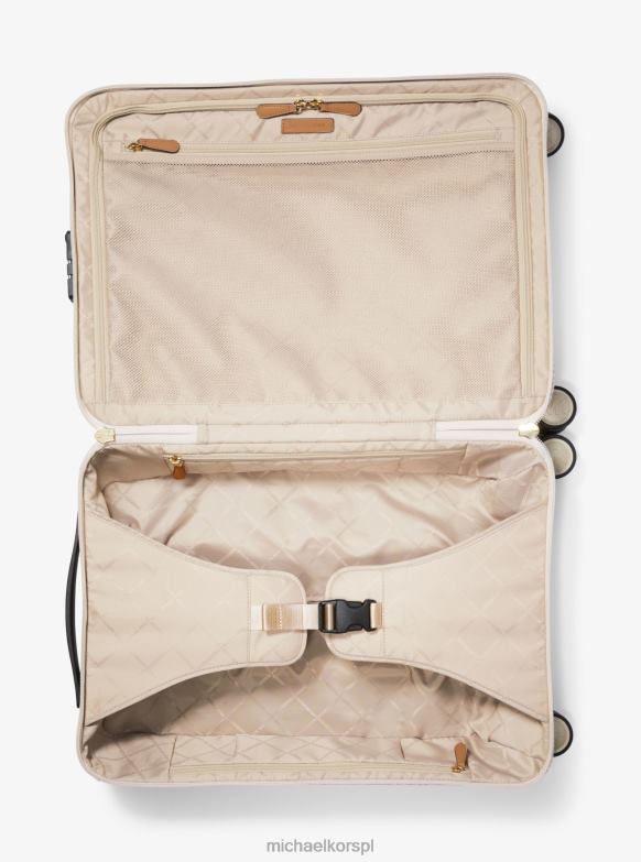 metaliczna walizka z logo kobiety Michael Kors blade złoto LHN661533 Akcesoria